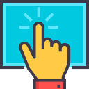 在线屏幕测试图标